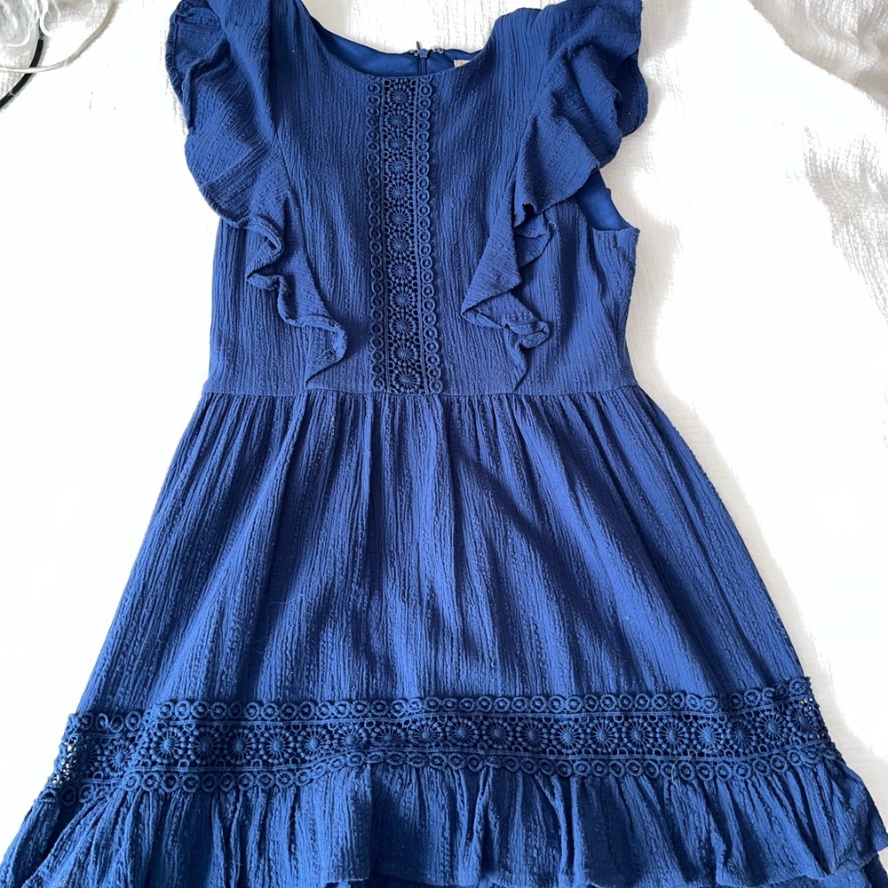 Altar’d state navy blue dress